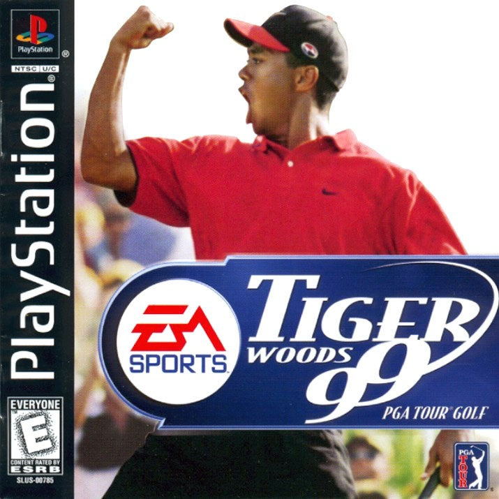 TIGER WOODS 99 PGA TOUR GOLF - PS1