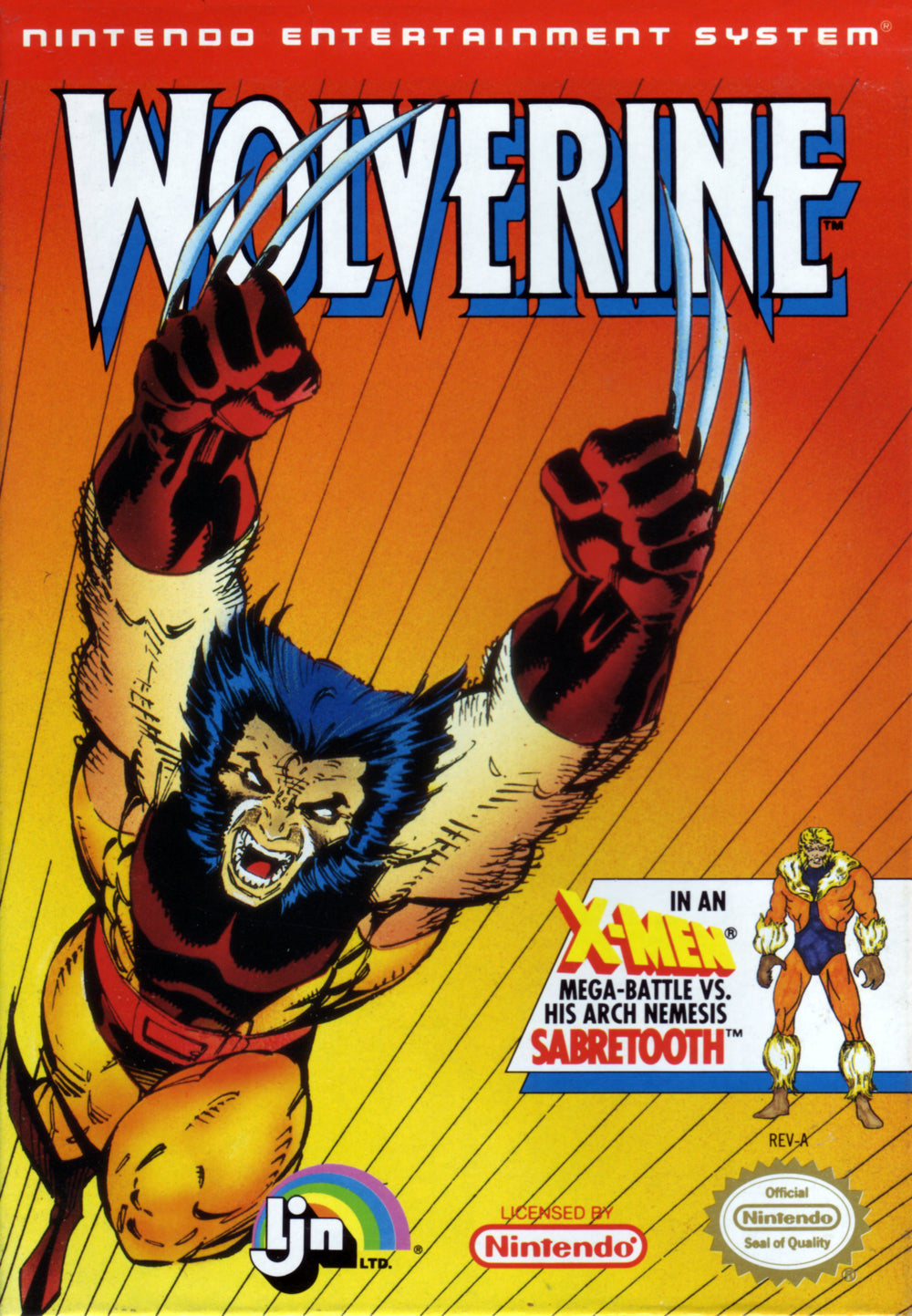 WOLVERINE - NES (W/BOX)