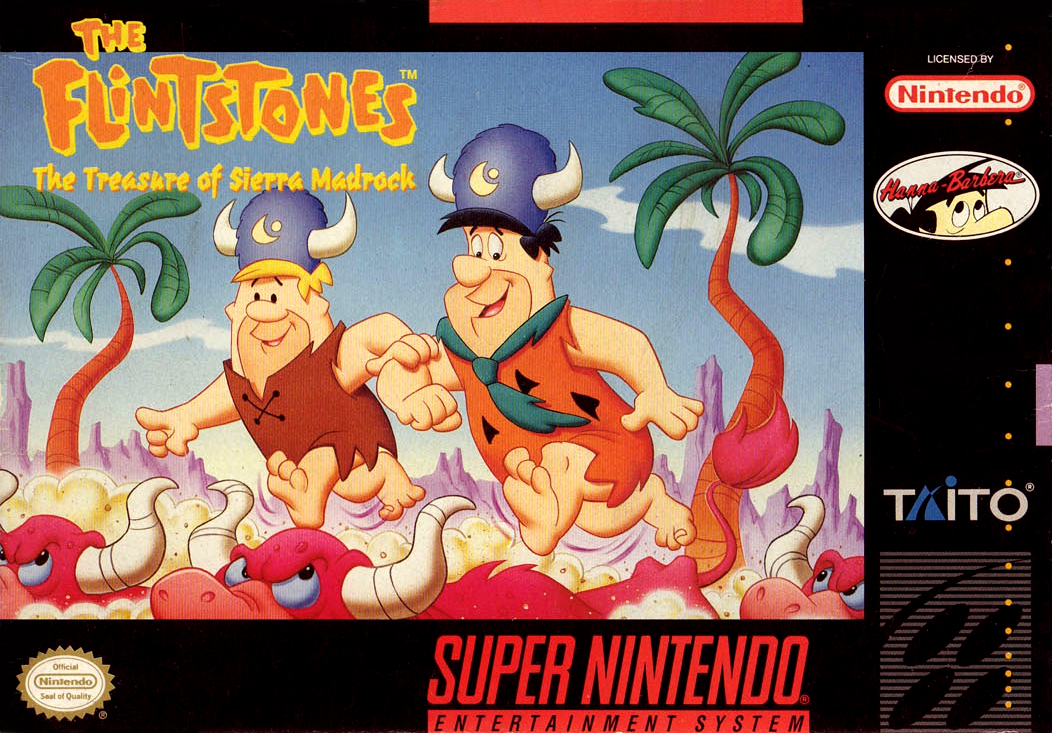 FLINTSTONES: TREASURE OF THE SIERRA MADR - SNES