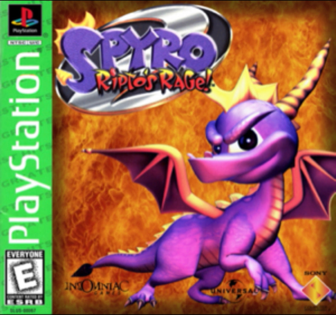 SPYRO: RIPTO'S RAGE (GR HITS EDITION) - PS1