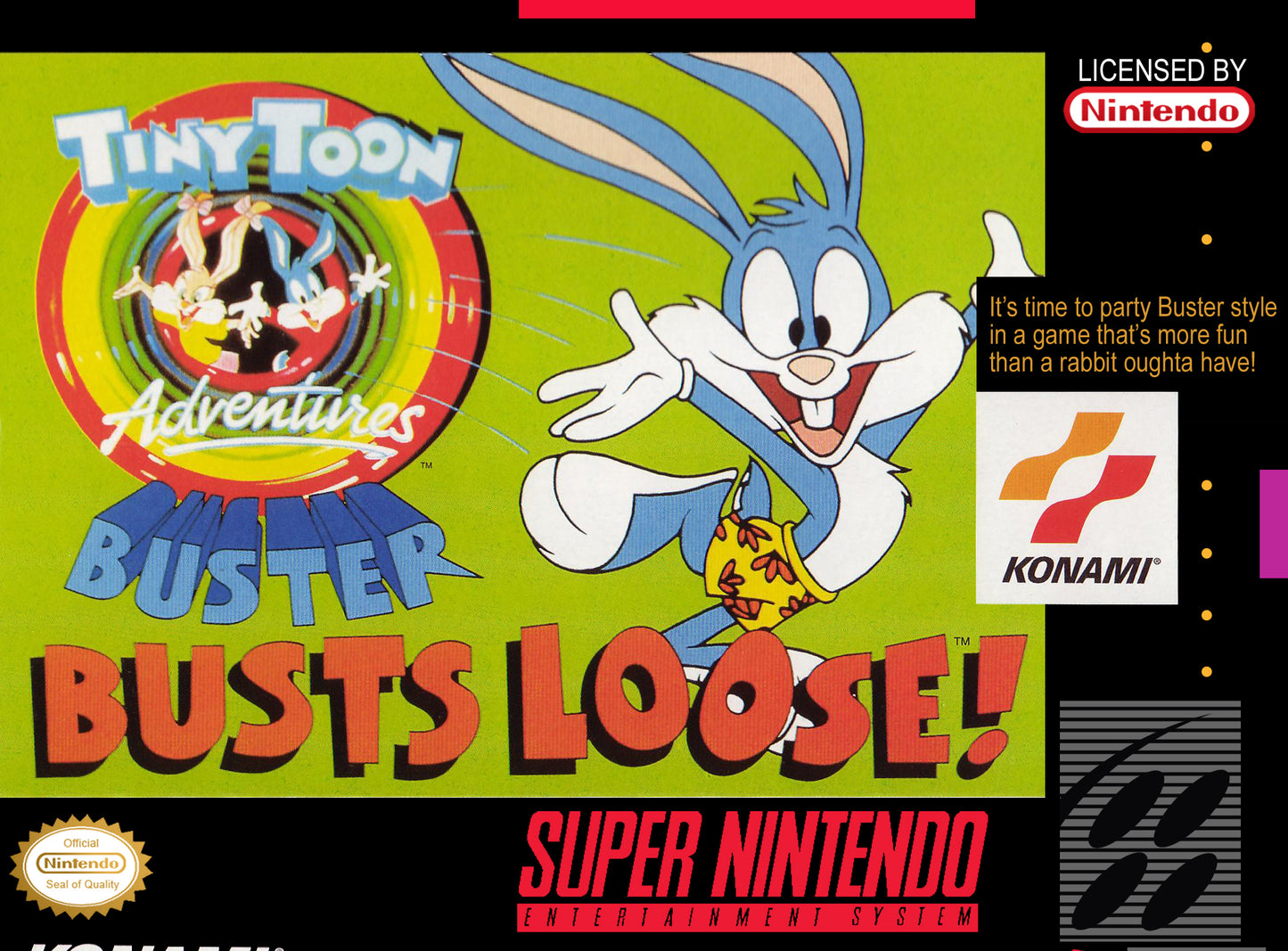 TINY TOON ADVENTURES: BUSTER BUSTS LOOSE - SNES