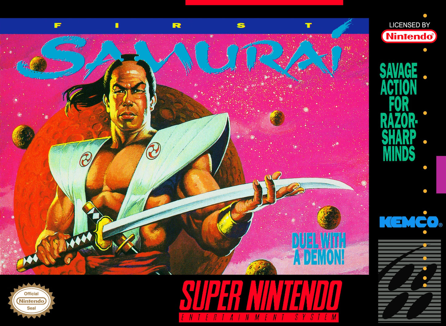 FIRST SAMURAI - SNES (W/BOX)