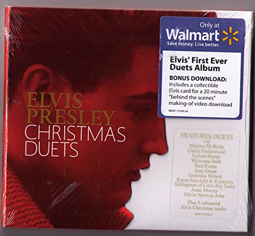 PRESLEY, ELVIS - ELVIS PRESLEY CD - CHRISTMAS DUETS - USA