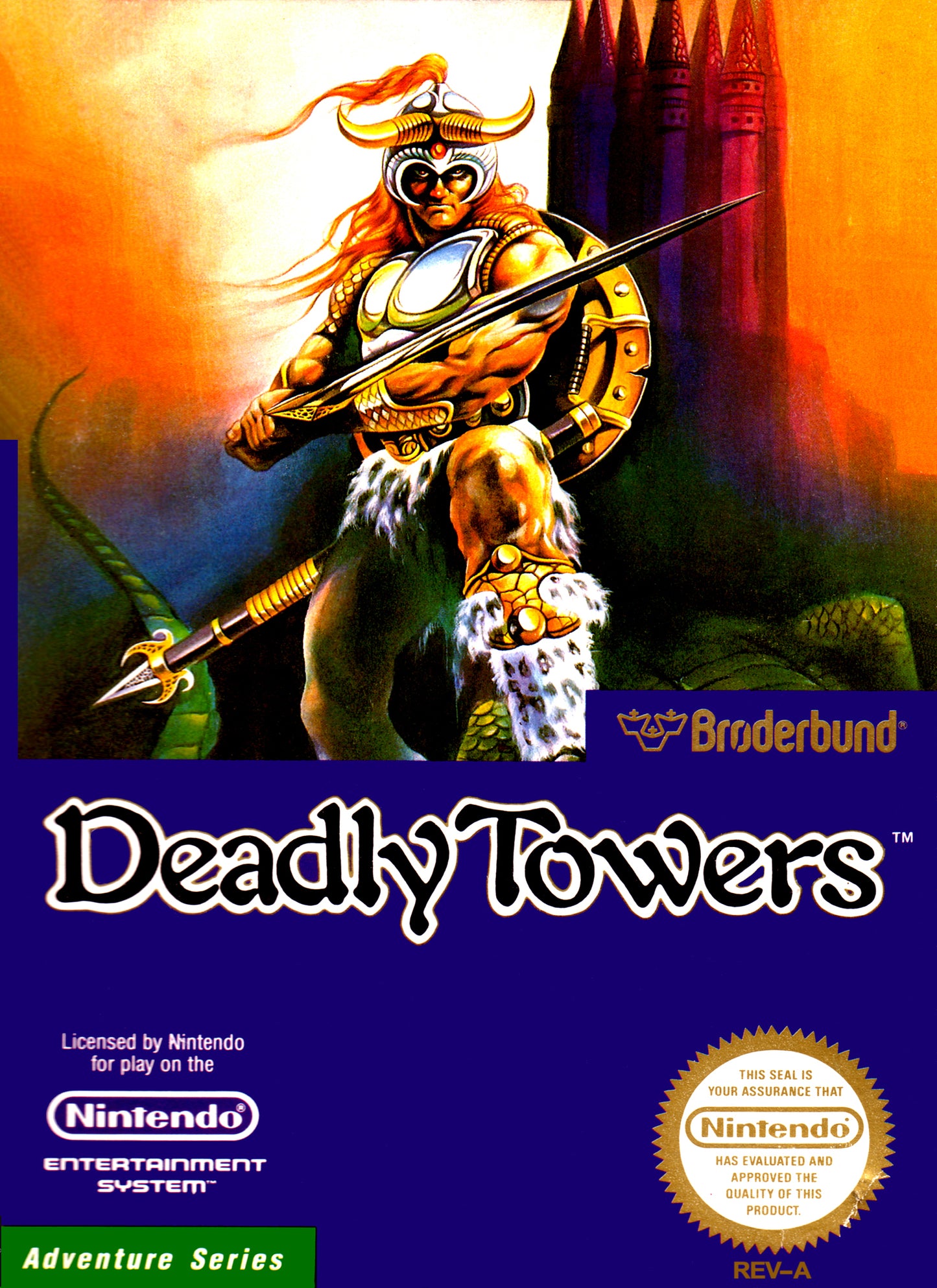 DEADLY TOWERS - NES