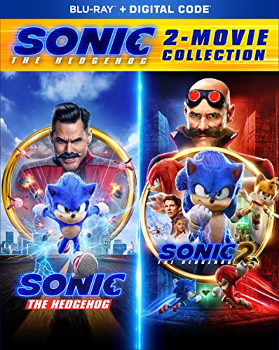 SONIC THE HEDGEHOG 1 & 2 - BLU-2 MOVIE COLELCTION