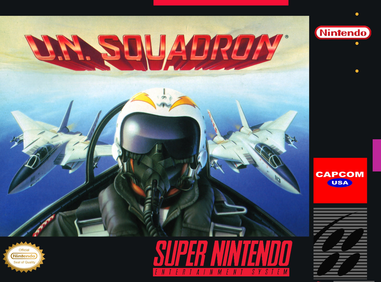 UN SQUADRON - SNES (W/BOX)