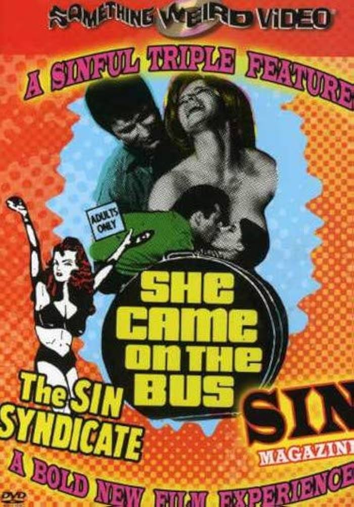 SIN SYNDICATE/SHE CAME ON THE BUS/SIN MA - DVD-SOMETHING WEIRD TRIPLE FEATURE