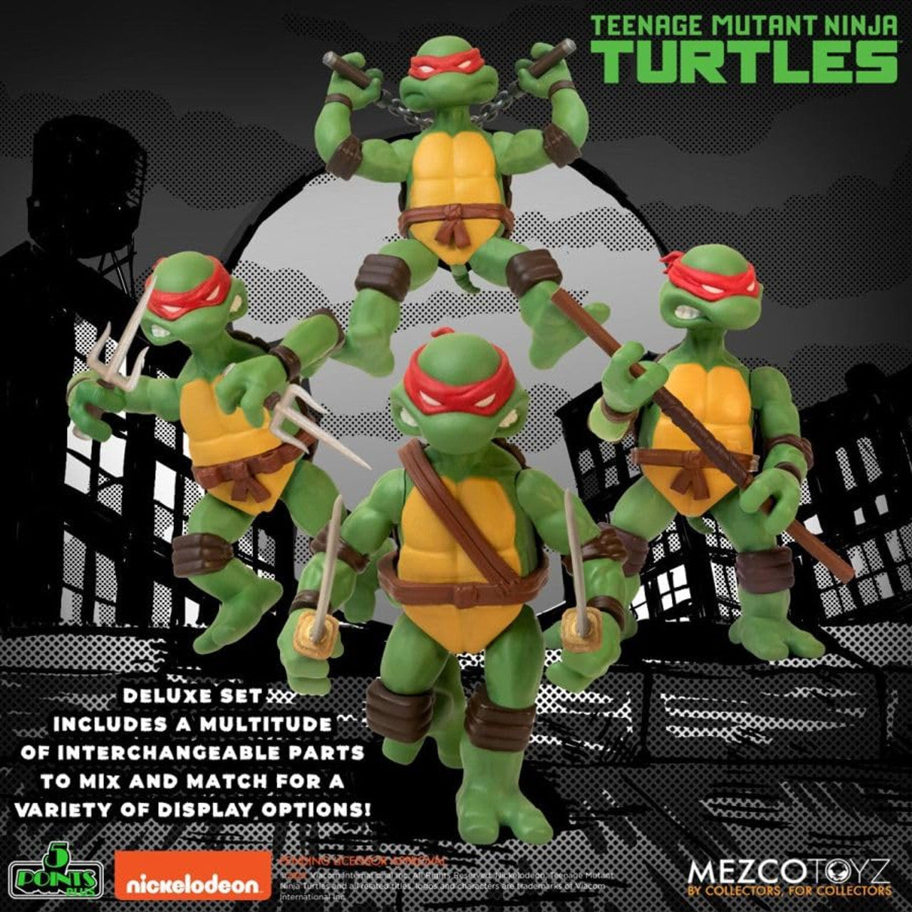 TNMT DELUXE SET - 5 POINTS