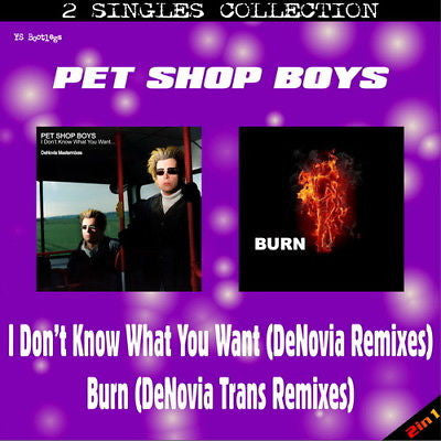 PET SHOP BOYS - I DON'T KNOW WHAT YOU WANT BUT...