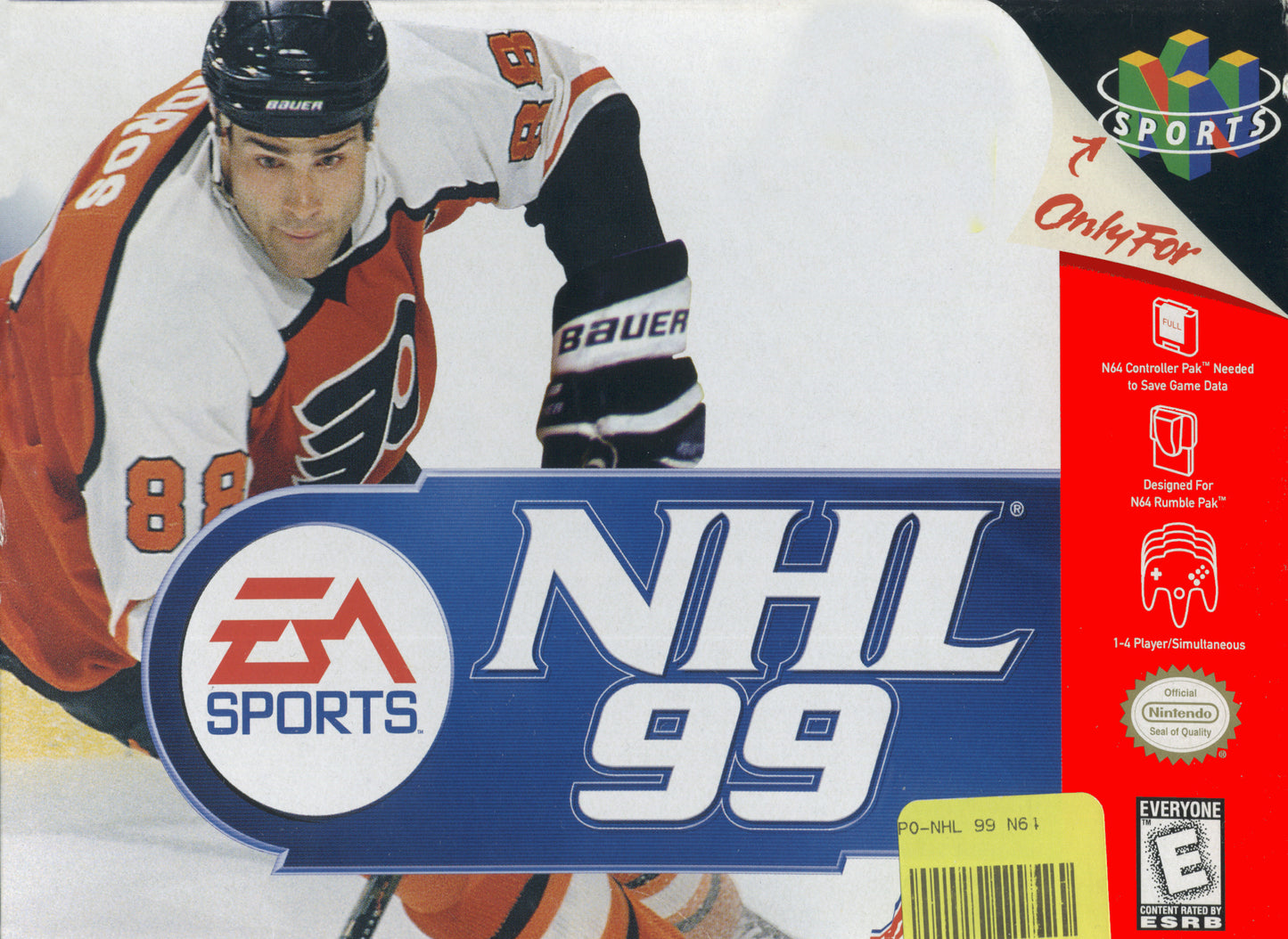 NHL 99 - N64 (W/BOX & MANUAL)