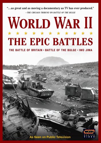WORLD WAR II: THE EPIC BATTLES - DVD-PBS DOCUMENTARY