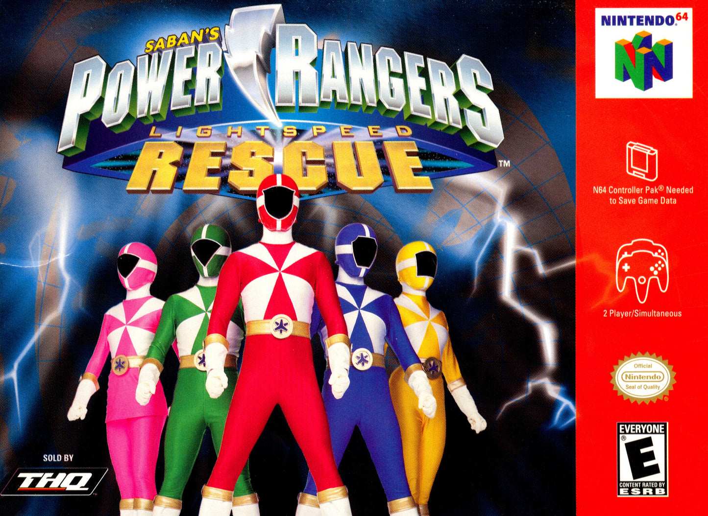 POWER RANGERS: LIGHTSPEED RESCUE - N64