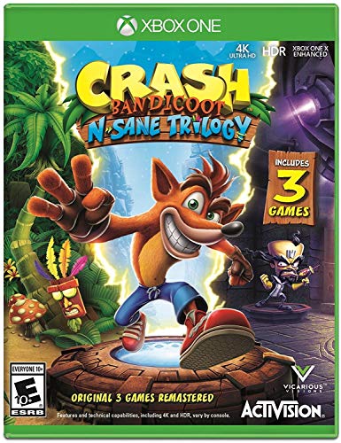 CRASH BANDICOOT: N. SANE TRILOGY - XBXONE (SEALED)