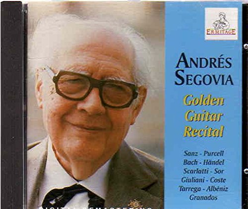 SEGOVIA, ANDRES - GOLDEN GUITAR RECITAL: SANZ, PURCELL..