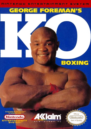 GEORGE FOREMAN'S KO BOXING - SNES (W/BOX)