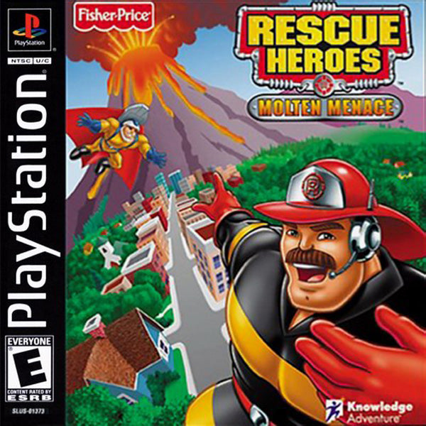 RESCUE HEROES: MOLTEN MENACE - PS1