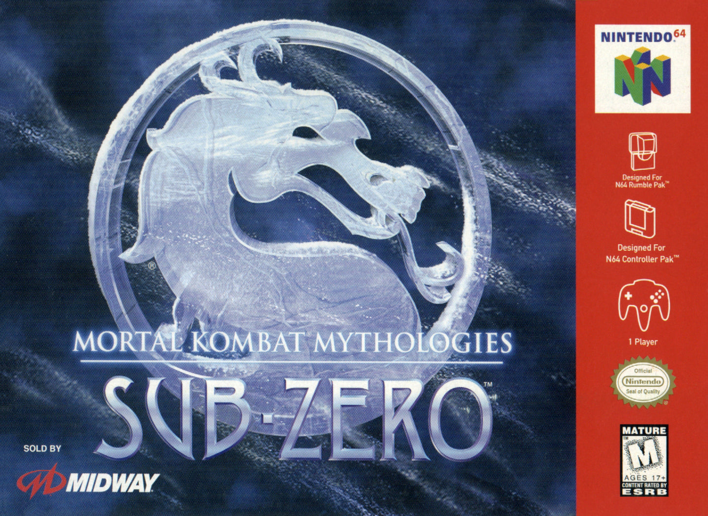 MORTAL KOMBAT MYTHOLOGIES: SUB-ZERO - N64