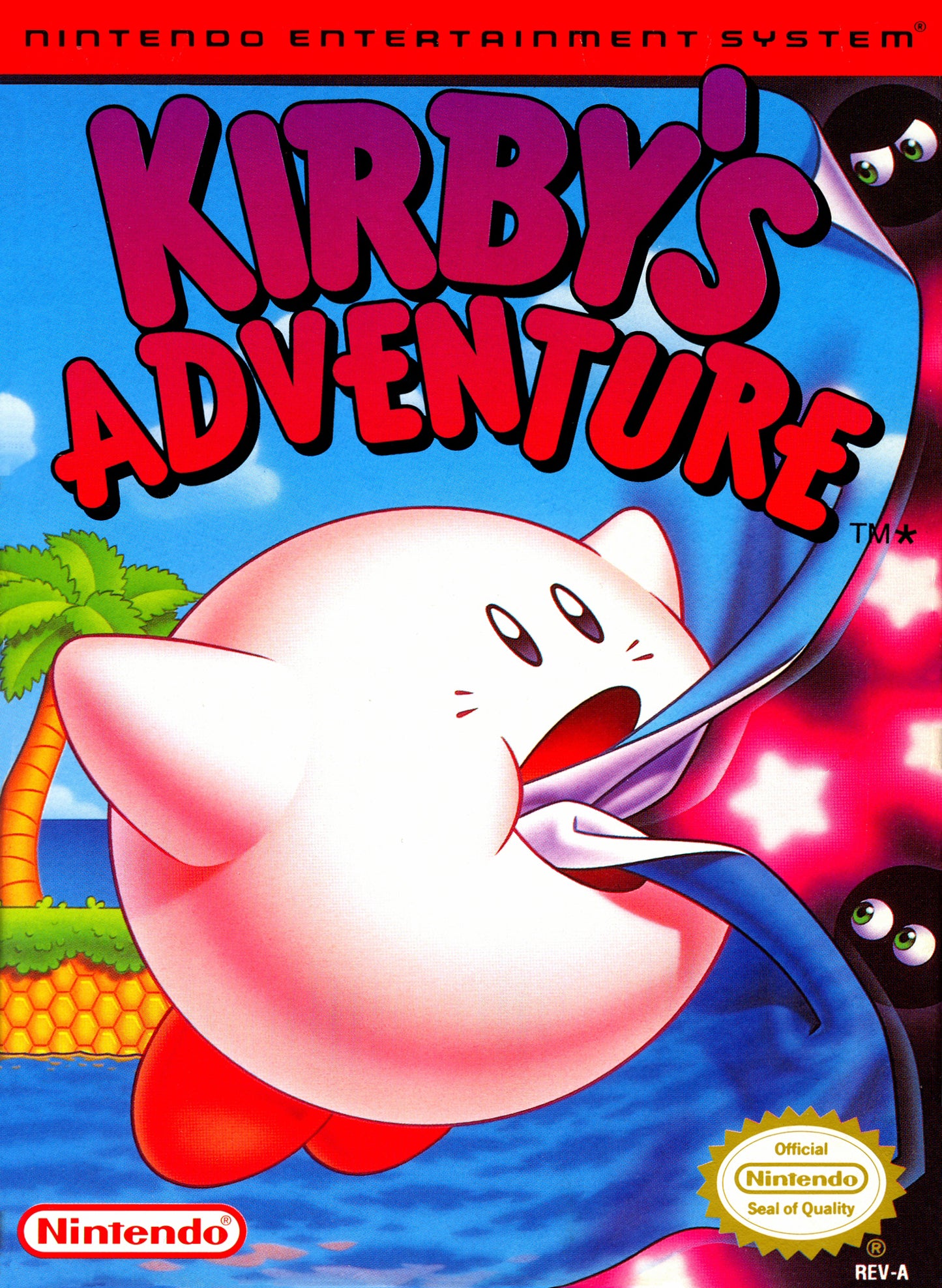 KIRBY'S ADVENTURE - NES (W/BOX)