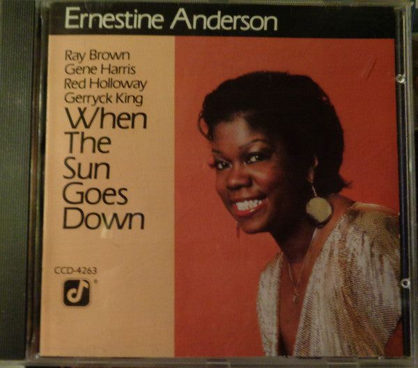 ANDERSON, ERNESTINE - WHEN THE SUN GOES DOWN (JAPANESE)