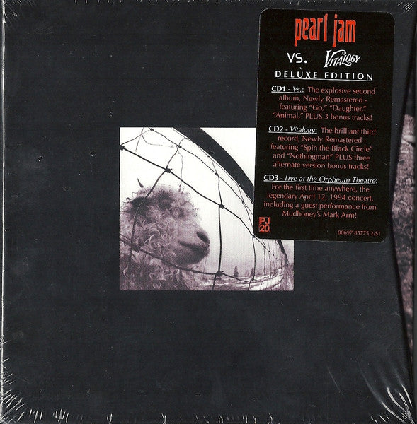 PEARL JAM - VS & VITALOGY (3CD DLX)