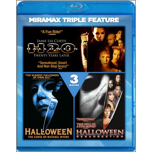 HALLOWEEN H2O/HALLOWEEN VIII/CURSE OF MI - BLU-MIRAMAX TRIPLE FEATURE