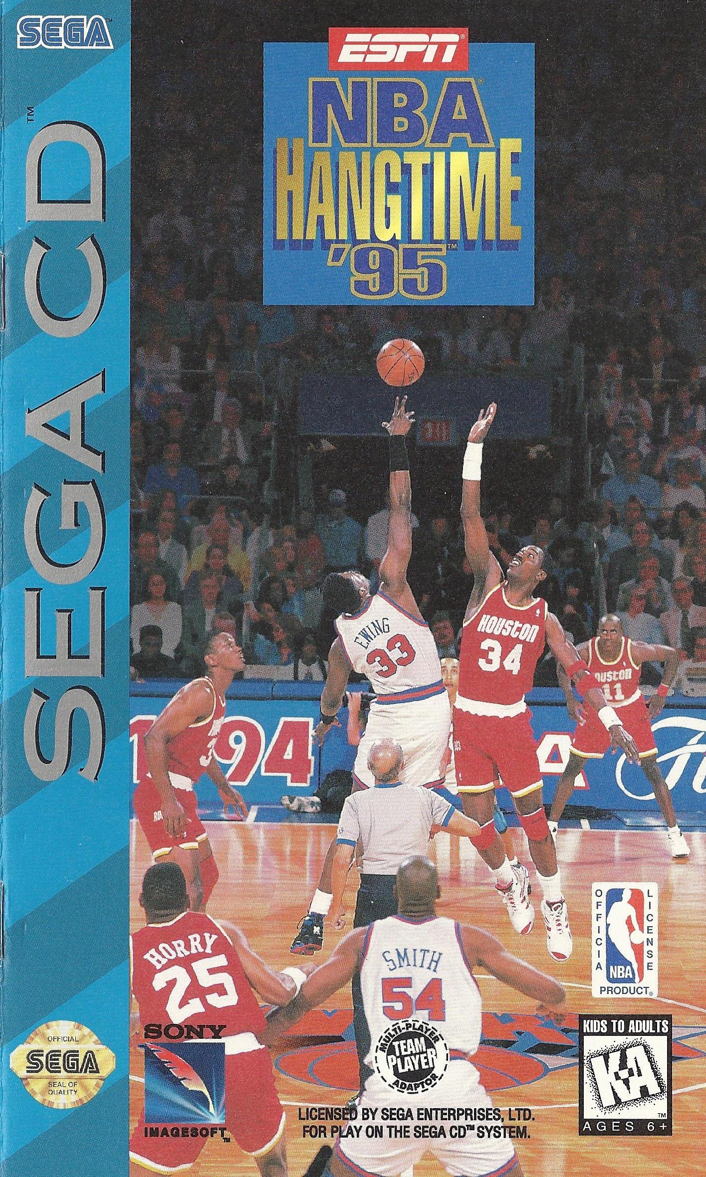 ESPN NBA HANG TIME 95 - SEGACD