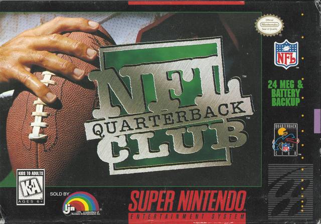NFL QUARTERBACK CLUB - SNES (W/BOX)