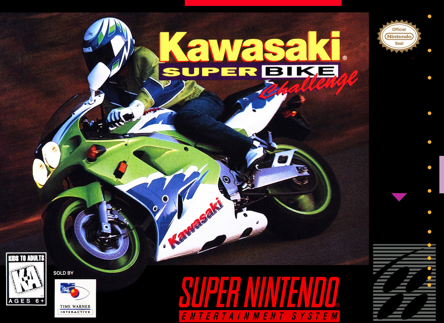 KAWASAKI SUPERBIKE CHALLENGE - SNES