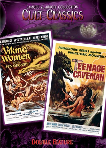 VIKING WOMEN & THE SEA SERPENT/TEENAGE C - DVD-CULT CLASSIC-DOUBLE FEATURE
