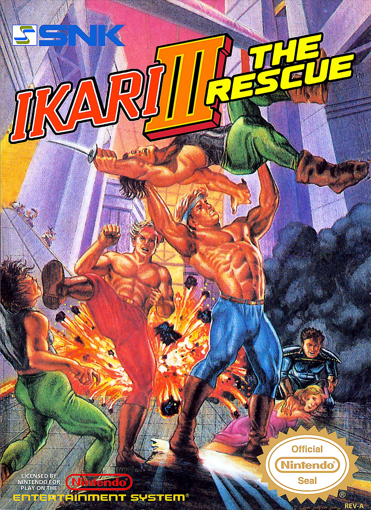 IKARI WARRIORS III: THE RESCUE - NES
