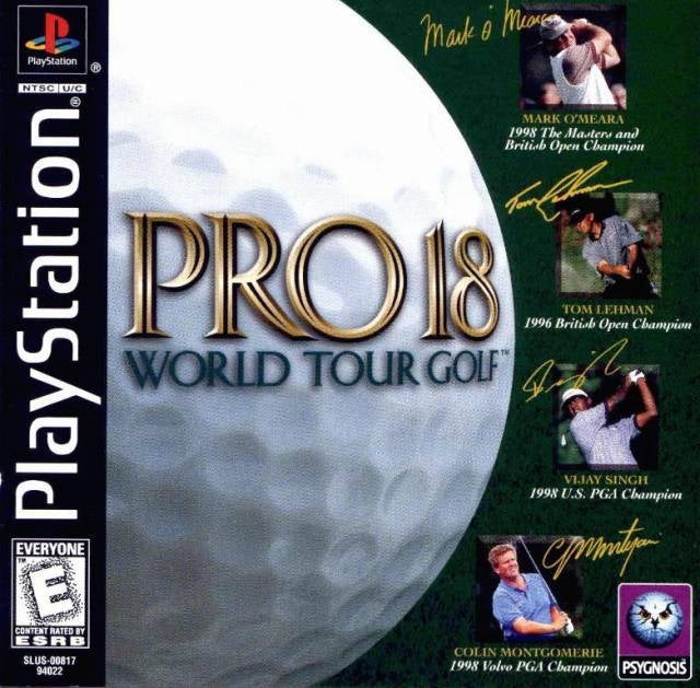 PRO 18 WORLD TOUR GOLF - PS1
