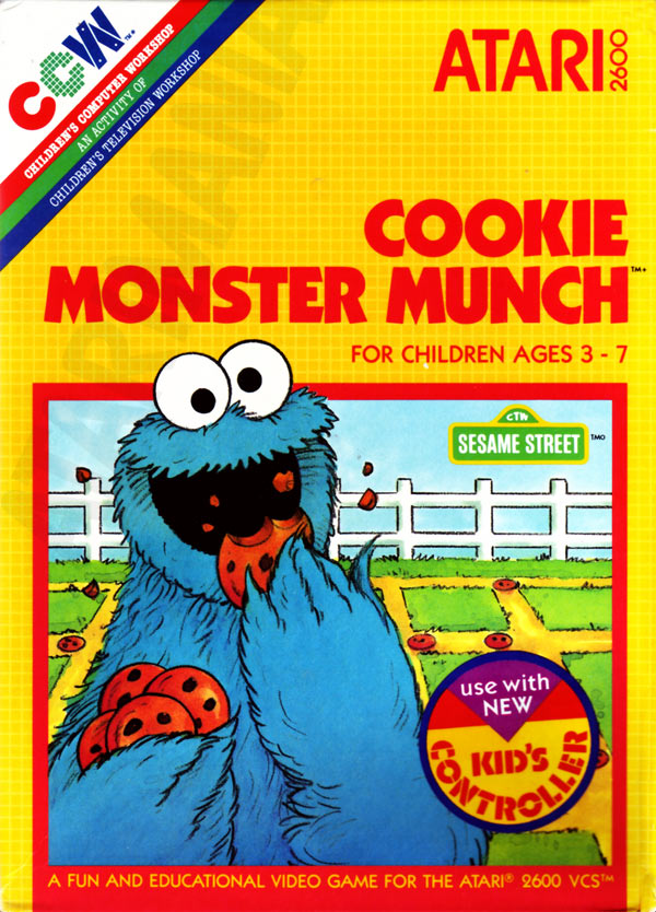 COOKIE MONSTER MUNCH - ATARI2600