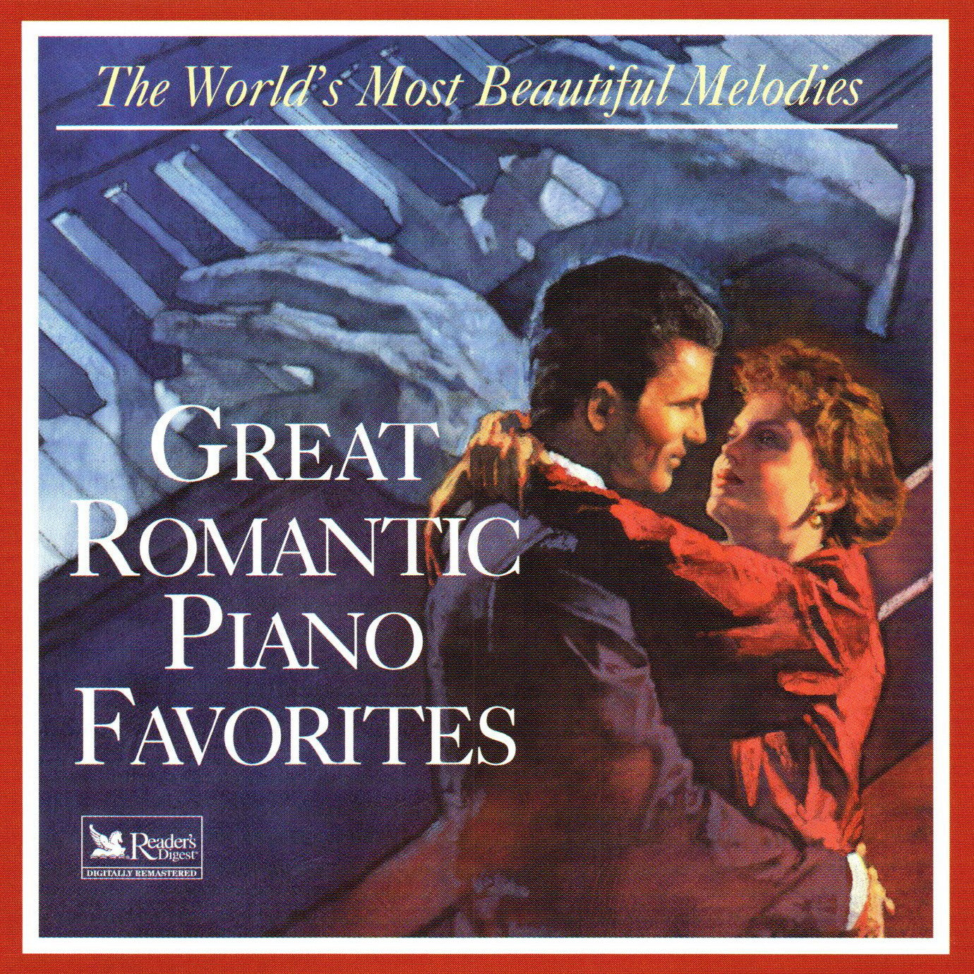 VARIOUS - GREAT ROMANTIC PIANO FAVORITES (4CDS)