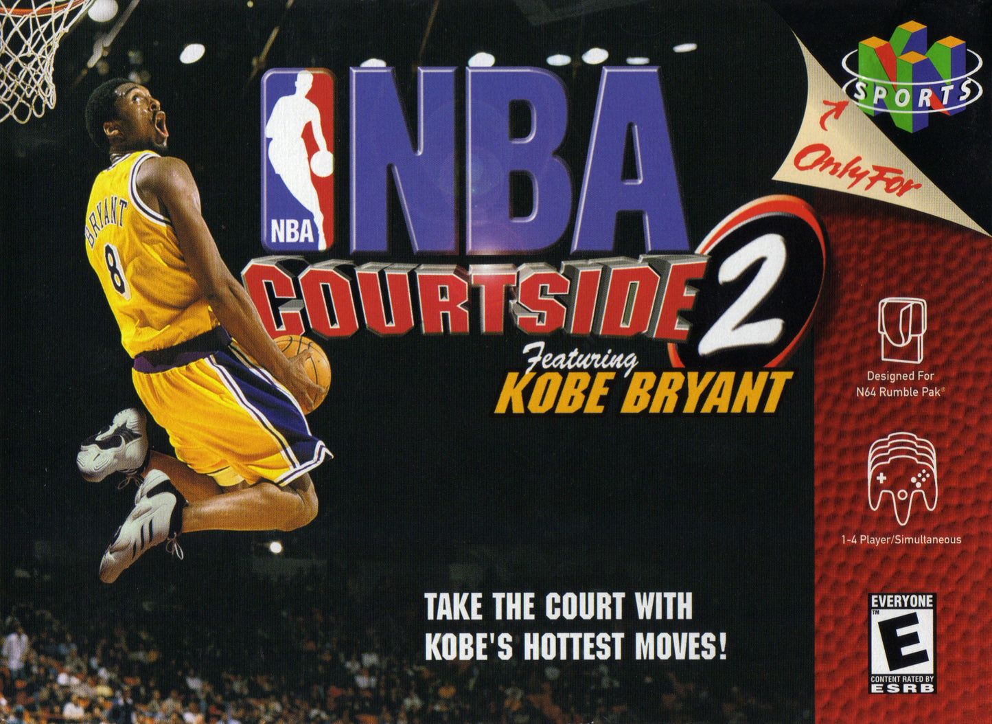 NBA COURTSIDE 2 - N64 (W/BOX)