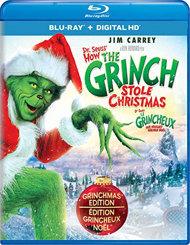 HOW THE GRINCH STOLE CHRISTMAS - BLU-2000-JIM CARREY-GRINCHMAS EDITION