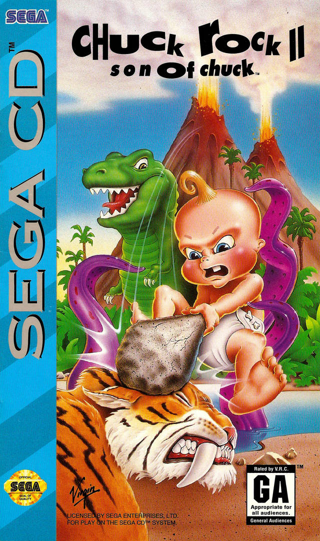 SHUCK ROCK II: SON OF CHUCK - SEGACD
