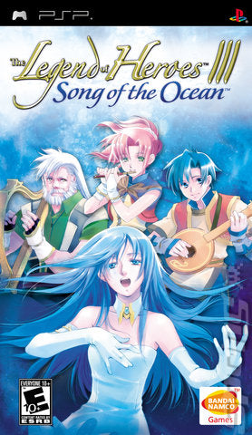 LEGEND OF HEROES III: SONG OF THE OCEAN - PSP