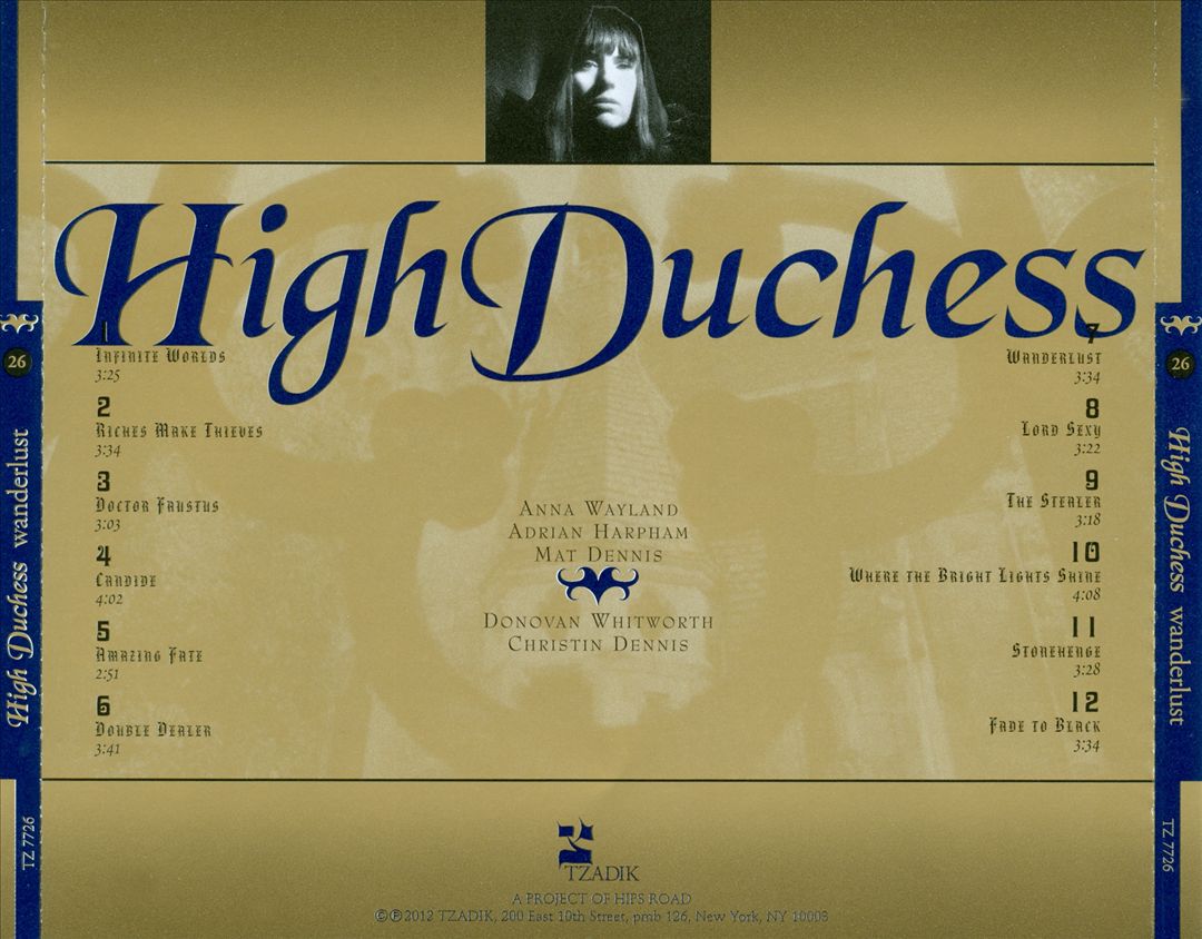 HIGH DUCHESS - WANDERLUST