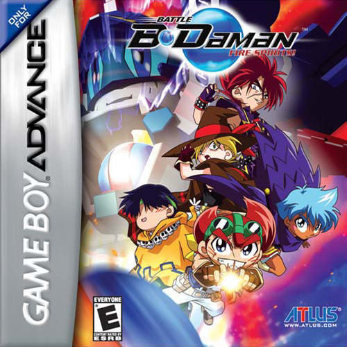 BATTLE B-DAMAN: FIRE SPIRITS - GBA