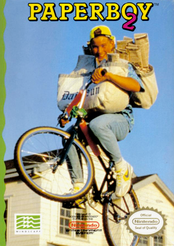 PAPERBOY 2 - SNES (W/BOX & MANUAL)