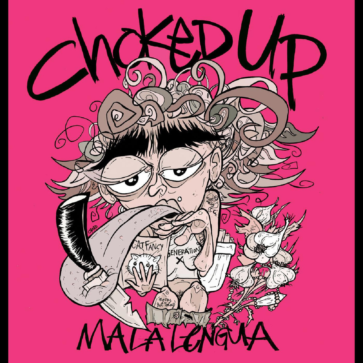 CHOKED UP - MALA LENGUA (PINK VINYL)