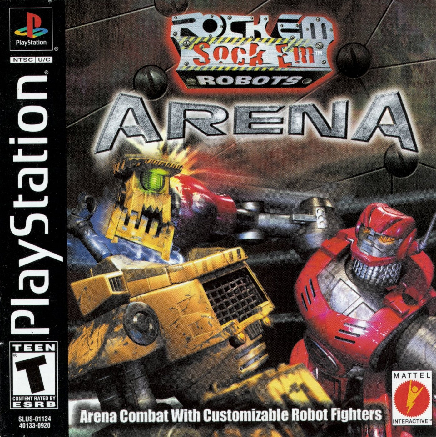 ROCK 'EM SOCK EM ROBOTS ARENA - PS1