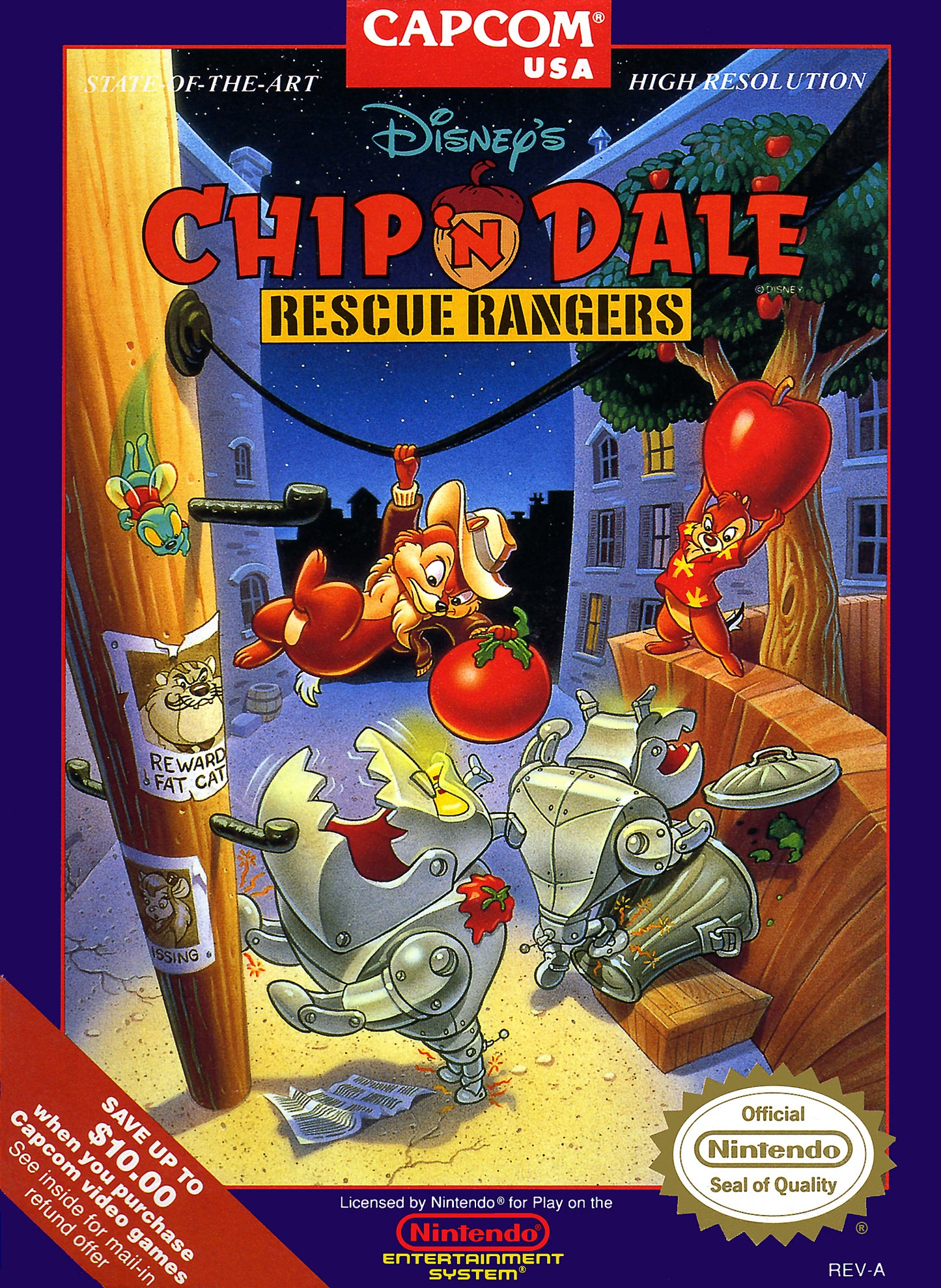 CHIP & DALE: RESCUE RANGERS 2 - NES