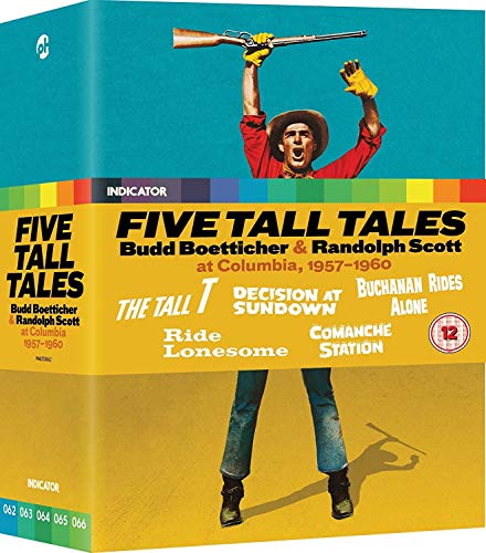 FIVE TALL TALES: BUDD BOETTICHER & RANDO - BLU-INDICATOR
