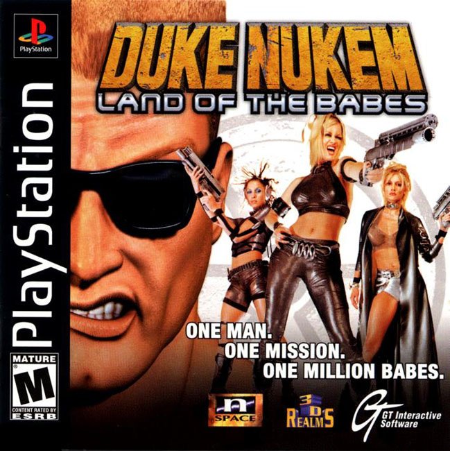 DUKE NUKEM: LAND OF THE BABES - PS1