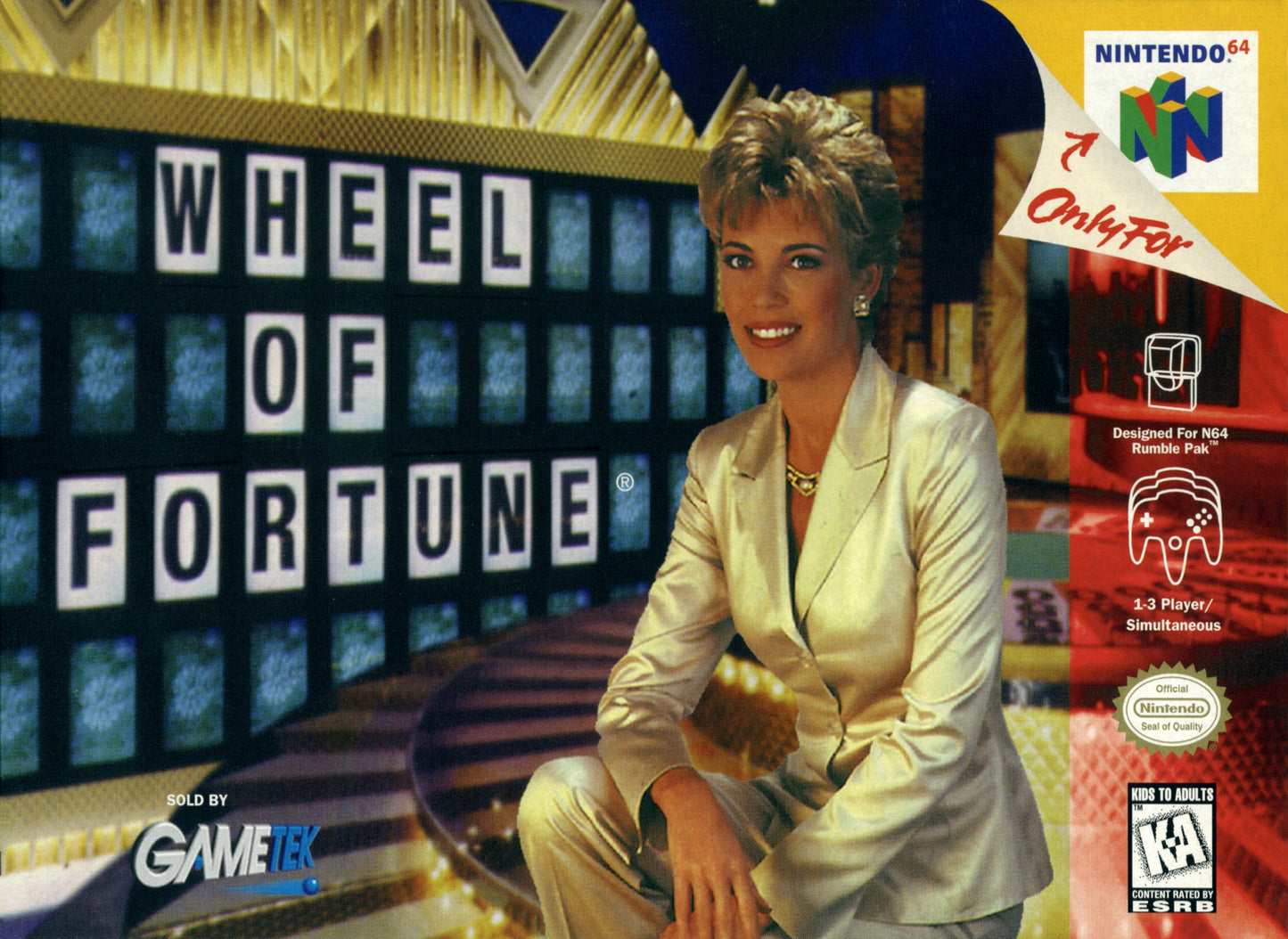 WHEEL OF FORTUNE - SNES (W/BOX)