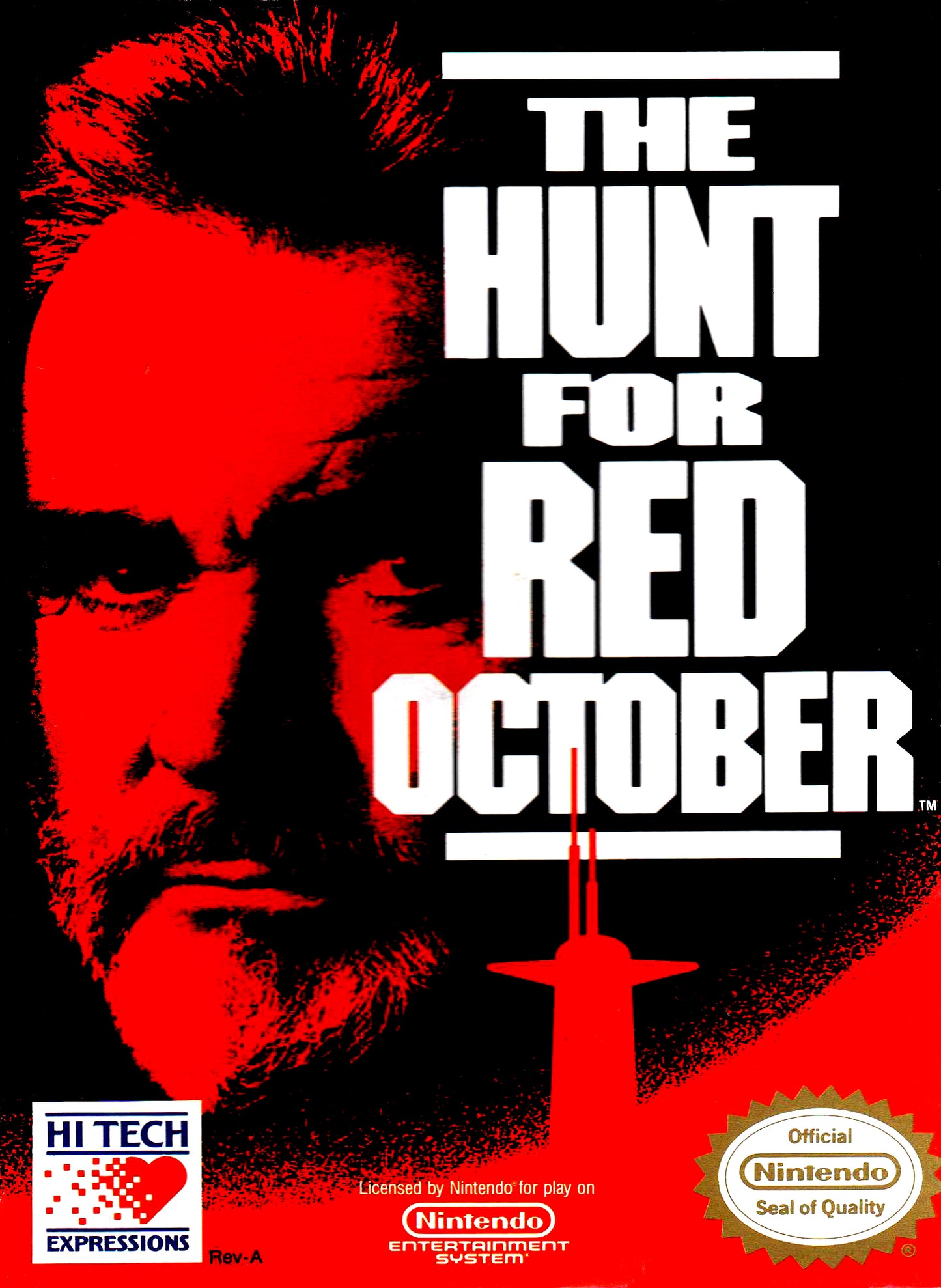 HUNT FOR RED OCTOBER - NES (W/BOX)