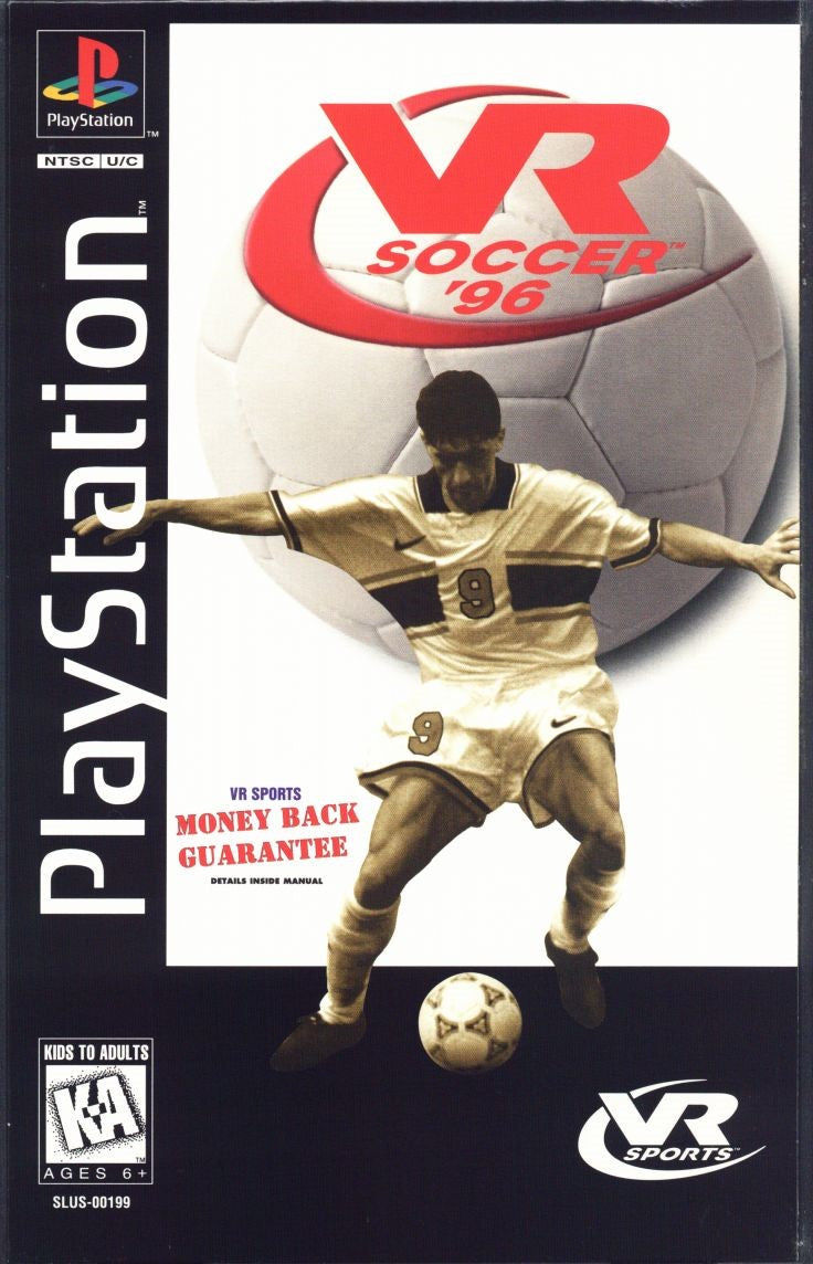 VR SOCCER '96 (LONGBOX) - PS1