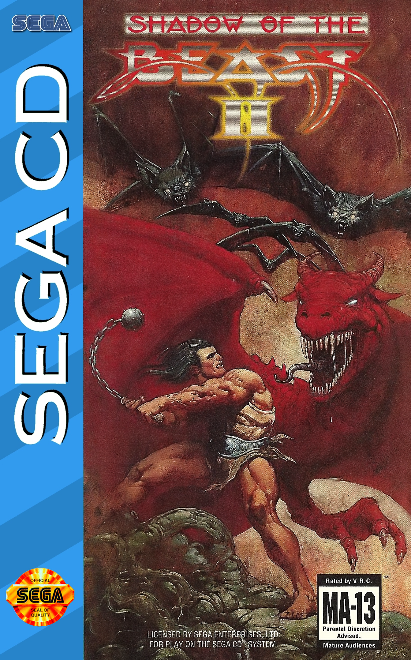 SHADOW OF THE BEAST II - SEGACD