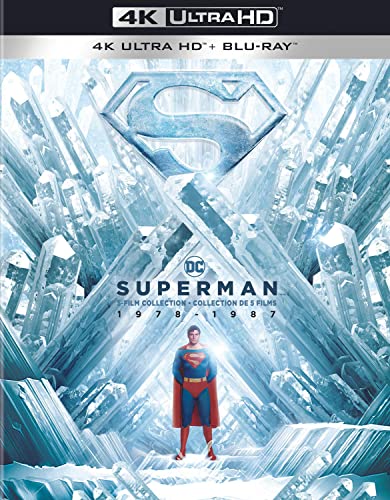 SUPERMAN 5- FILM COL: I, II, II DONNER CUT, III, IV (BIL/4K ULTRA HD + BLU-RAY)